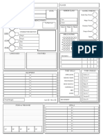 Basic Fantasy Character Sheet