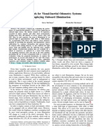 A Benchmark For Visual-Inertial Odometry Systems Employing Onboard Illumination