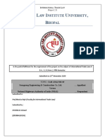 Trade Law Project