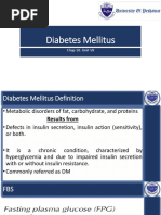 Diabetes Mellitus