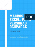 Libro Macros Excel