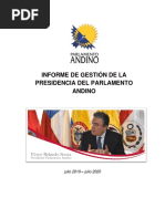 Informe de Gestión 2019-2020