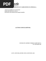 Actos Conclusivos