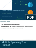 ENCOR - Chapter - 4 - Multiple Spanning Tree Protocol