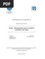 Qode - Herramienta para El Análisis Cualitativo de Datos Por Carina Soca Santiago Camou Nicolás Urruty