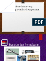 Faktor-Faktor Pengukuran