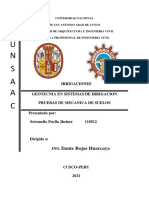 Geotecnia en Sistemas de Irrigacion - Pruebas de Mecanica de Suelos-Sotomollo Puclla