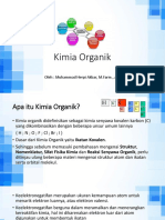 Kimia Organik - Pertemuan 1