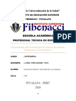 Genograma, Identificación de Familia de Riesgo. Teoria Del Autocuidado