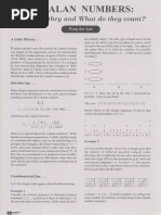 Catalan Numbers (Wong Kar Lyle)