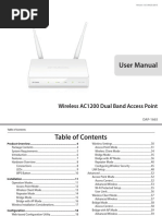 User Manual: Wireless AC1200 Dual Band Access Point