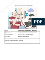 Set Up Computer Network LO3