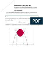 Áreas de Recintos Planos