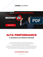 Restart 19 Aula19 Alta Performance-Curso - De.desenvolvimento - Pessoal Jorge - Coutinho