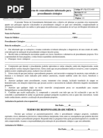 FQ CCO 005 Termo de Consentimento Informado para Procedimento Cirurgico