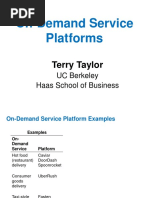 On-Demand Service Platforms: UC Berkeley Haas School of Business