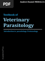 Textbook of Veterinary Parasitology Introduction To Parasitology. Protozoology