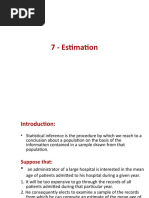 6 Estimation