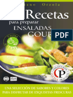 84 Recetas para Preparar Ensala - Mariano Orzola