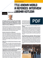 The Little-Known World of Fiba Referees: Interview With Lubomir Kotleba