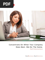 Payroll Outsourcing Brochure