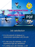 Job Satisfaction & Employee Turnover