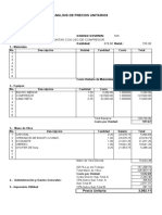 6 Presupuesto de APU y Reparacion