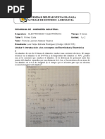 Taller 1 Electricidad y Electrónica 2021 - 1 Solucionado