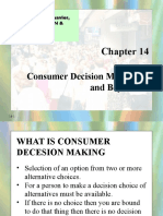 Consumer Decision Making and Beyond: Consumer Behavior, Schiffman & Kanuk