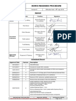 L1-NPD-PRO-002 v8 - Works Readiness Procedure