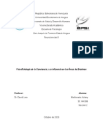 Psicofisiología de La Conciencia y Su Influencia en Las Áreas de Brodman