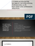 Tema 6 Correlación Entre Historia, Biblia y Acción Social Transformadora en América Latina