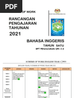 RPT English Year 1 (Penjajaran) 2021