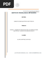 Unidad 2. Elementos Principales de Las Subestaciones Electricas y Especificaciones de Equipo.