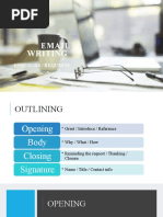 Email Writing: Enquiries / Requests