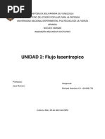 Unidad 2 Flujo Isoentropico