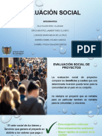 Evaluacion Social - Preparacion y Evaluacion de Proyectos