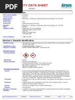 MSDS Compress GAS Hydrogen