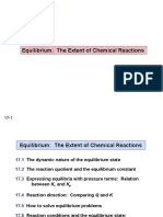 Equilibrium: The Extent of Chemical Reactions