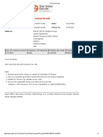 Premium Receipt PDF