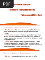 Chapter 2 Fundamentals of Accounting