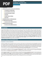 Origins & History of The British & The Irish