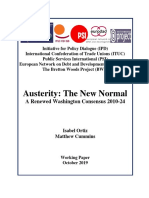 Austerity The New Normal Ortiz Cummins 6 Oct 2019