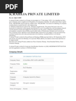 K.Raheja Private Limited: Company Details