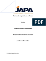 Tarea 5 Polinomios