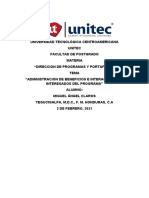 Administracion de Beneficios e Interaccion Con Los Interesados Del Programa