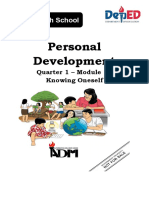 Personal Development: Senior High School