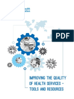 Improving The Quality of Health Services - Tools and Resources