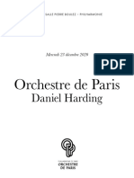 Orchestre de Paris / Daniel Harding