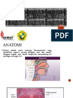 Anamnesis Dan PF Rongga Mulut Dan Faring: THT Rsud Tarakan Pembimbing: Dr. Riza Rizaldi, SP - THT-KL